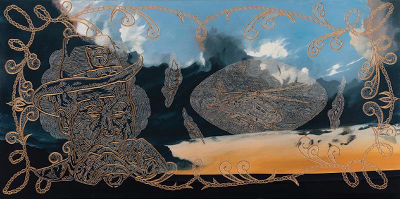 Richard Armendariz. Tried by the Desert Sun, I left with Scales for Skin, 2010