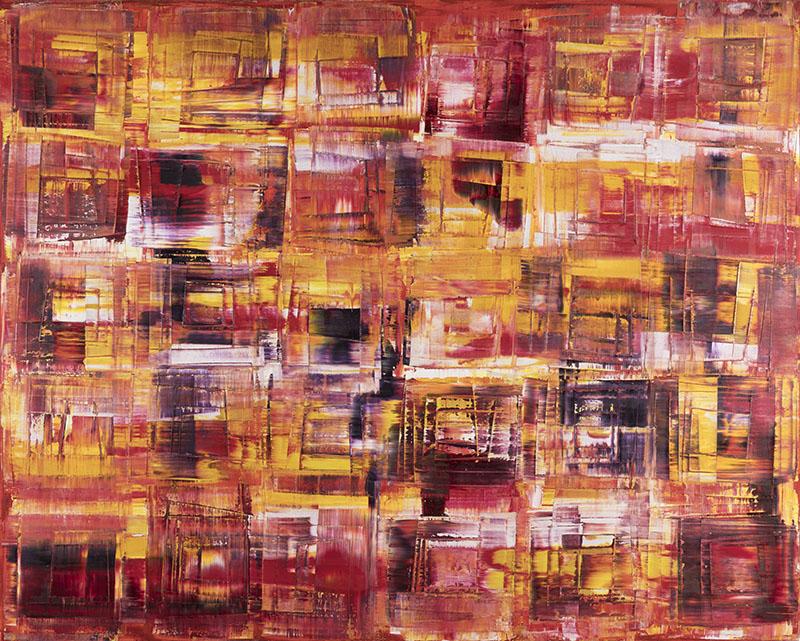 Pedro Morales. Red/Blue/White/Yellow, 2008