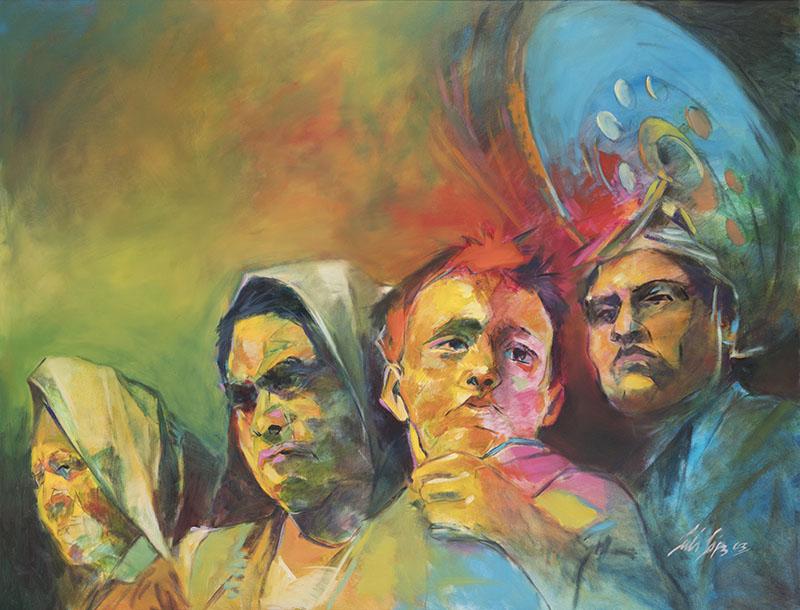Luis L. Lopez. La Familia de Quetcal, 2004