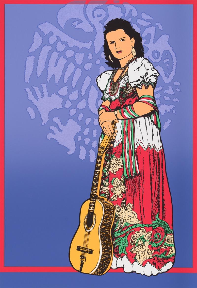 Ester Hernández. Con Carino, Lydia Mendoza, 2001