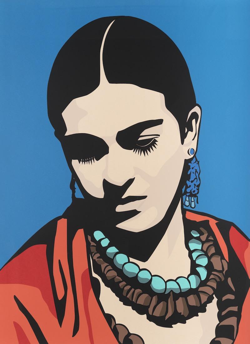 Raul Caracoza. Young Frida (Blue), 2006