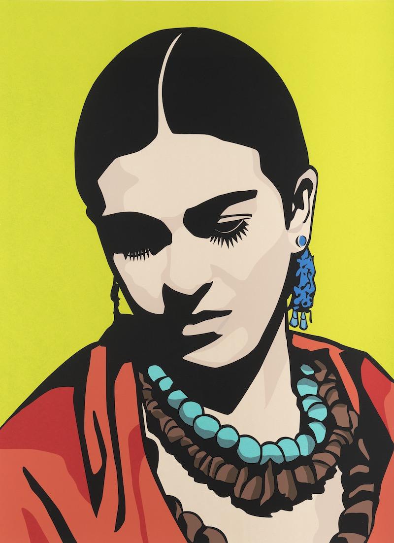 Raul Caracoza. Young Frida (Green), 2006