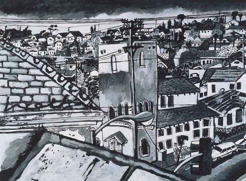 Roberto Gutiérrez. Rooftops Over LA, 2005