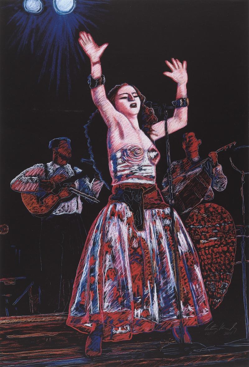 Esther Hernández. Astrid Hadod in San Francisco, 2005