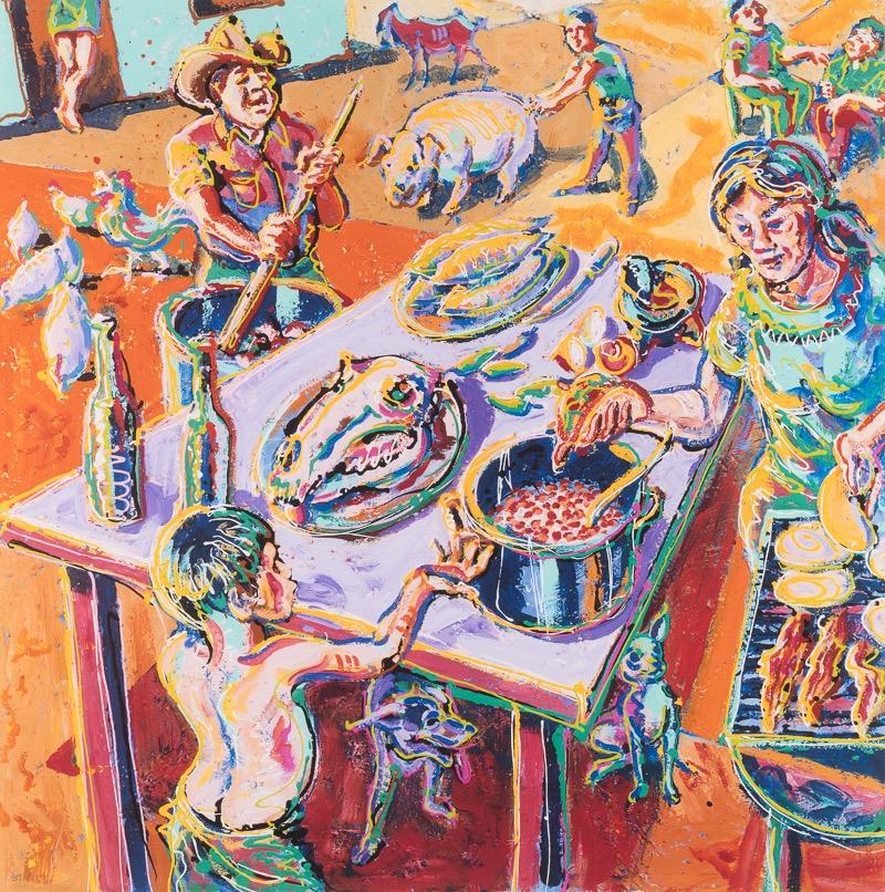 Wayne Alaníz Healy. Un Tarde en Meoqui, 2004