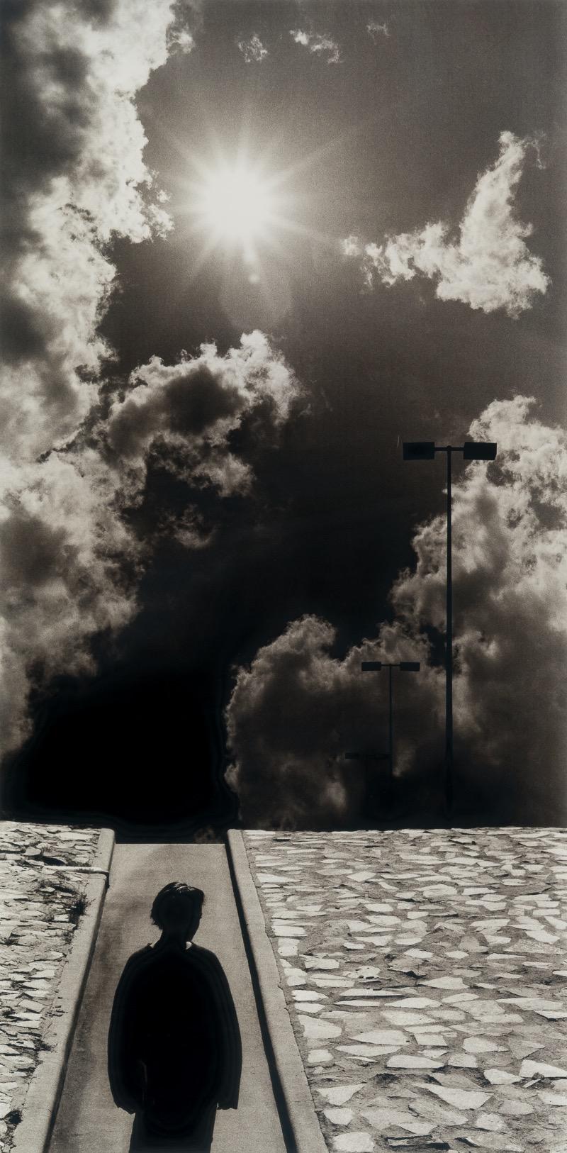 Michael C. Gutiérrez. Woman Next to the Rock, 2002