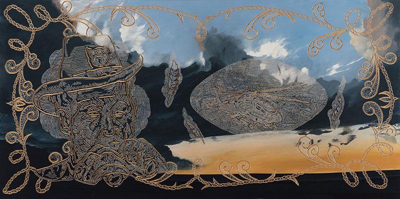 Richard Armendariz. Tried by the Desert Sun, I left with Scales for Skin, 2010