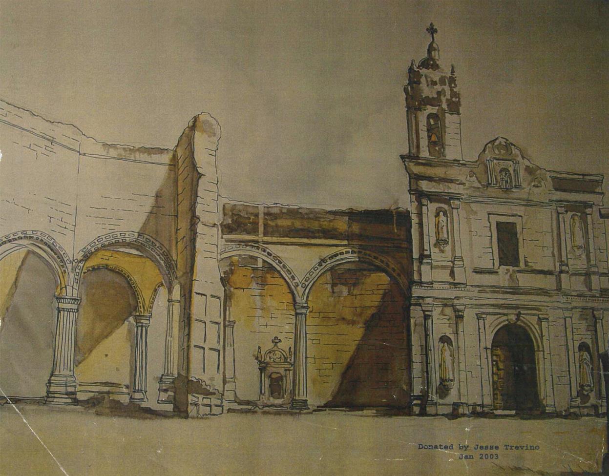 Jesse Trevino, Church Drawing, 2003