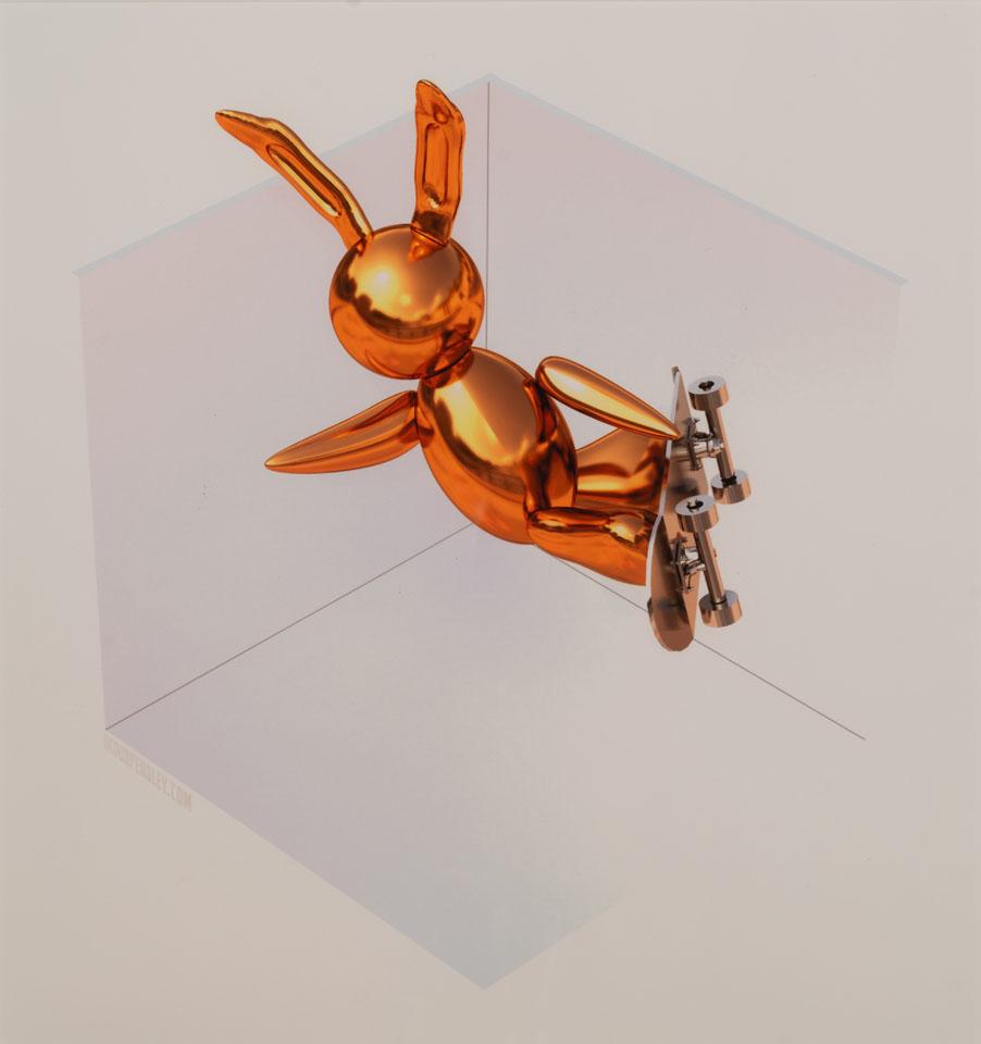 Little Gold Bunnies:  Getting Air Bunny