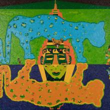 Andy Villarreal. The Legend of the Blue Jaguar - A True Mayan Icon, 2016