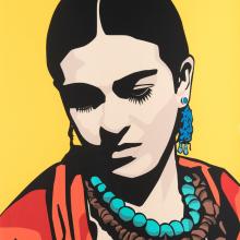Raul Caracoza. Young Frida (Yellow), 2006