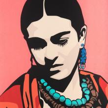 Raul Caracoza. Young Frida (Pink), 2006