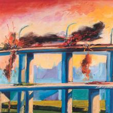 Carlos Almaráz. Sunset Crash, 2004