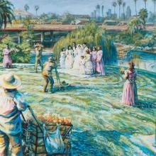 David Botello. Wedding Photos - Hollenbeck Park, 2004