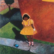 Patssi Valdéz. Little Girl in the Yellow Dress, 2005