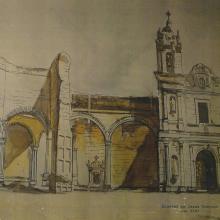 Jesse Trevino, Church Drawing, 2003