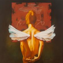 Angel Studying Wing Design