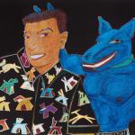 Gilbert “Magu” Luján. Blue Dog, 2004