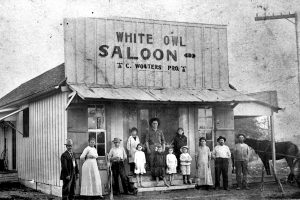 Exterior of White Owl Saloon