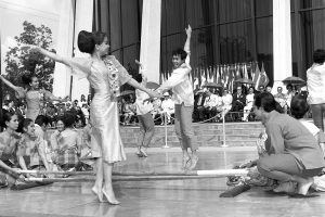 Filipino Bayanihan dance troupe performs for ambassadors and other dignitaries