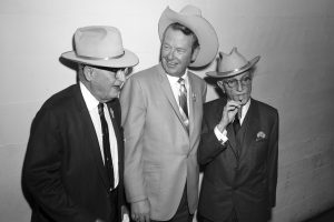 Rex Allen with Joe and Harry Freeman