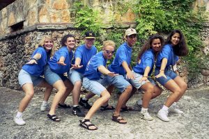 Students at the first Roadrunner "Fish Camp"