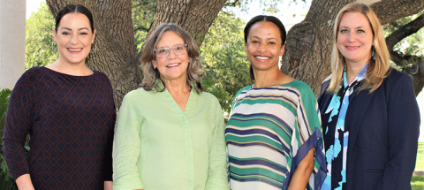 Morgan Grace, Kathleen Laborde, Judith Dones and Alyssa Vikesland