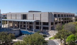 Exterior of John Peace Library