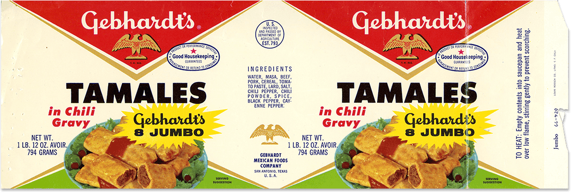 Gebhardt canne tamales