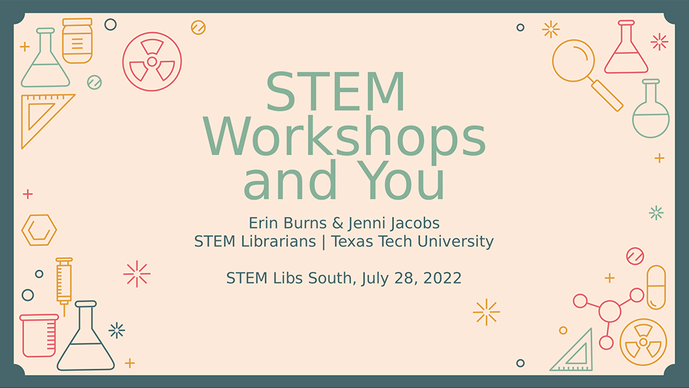STEM Workshops and You!